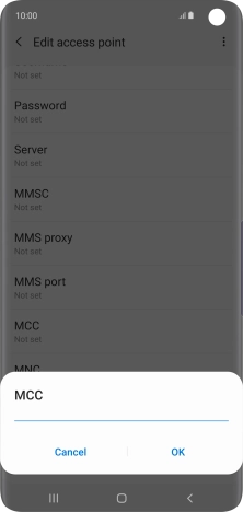 Key in 272 and press OK.