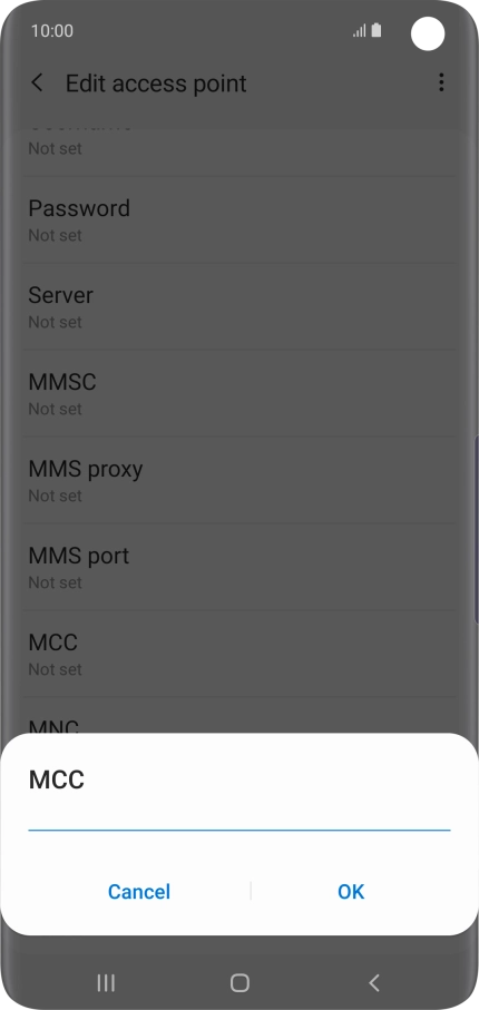 Key in 272 and press OK.