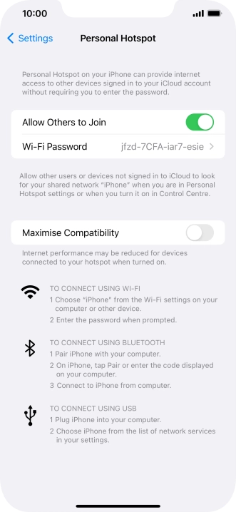 Slide your finger upwards starting from the bottom of the screen to return to the home screen.