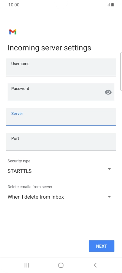 Press the field below Press the field below