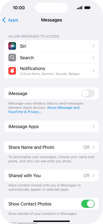 Press the indicator next to Press the indicator next to