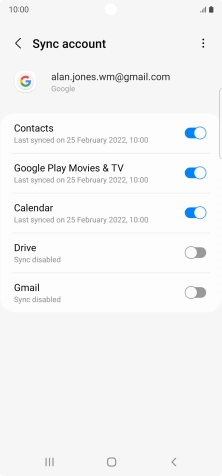 Press the Home key to return to the home screen. Press the Home key to return to the home screen.