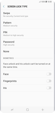 Press None and follow the instructions on the screen to turn off use of phone lock code. Press None and follow the instructions on the screen to turn off use of phone lock code.