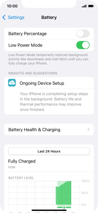 Slide your finger upwards starting from the bottom of the screen to return to the home screen.