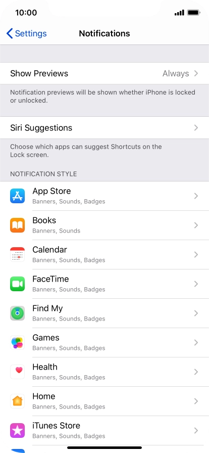 Press Show Previews.