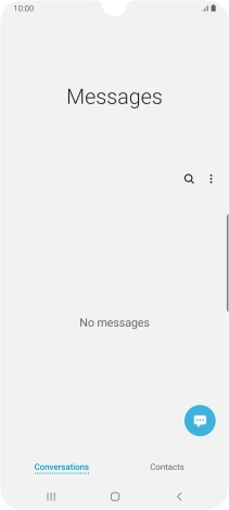 Press the new message icon.