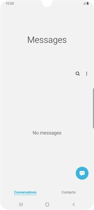 Press the new message icon.