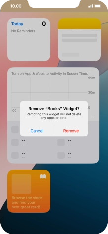Press Remove. Press Remove.