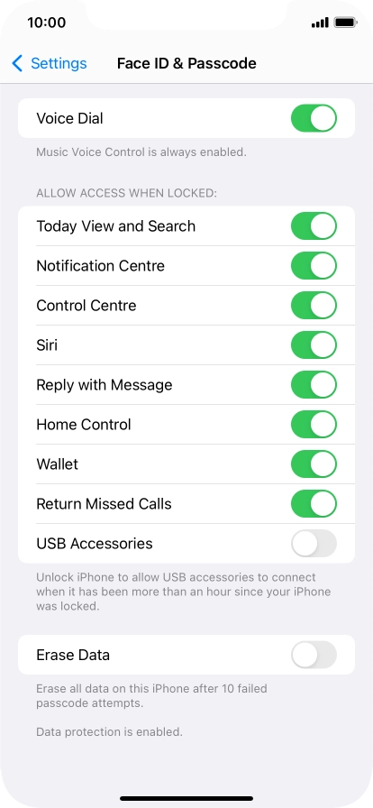 Press the indicator next to Press the indicator next to