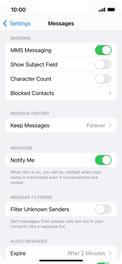 Slide your finger upwards starting from the bottom of the screen to return to the home screen.