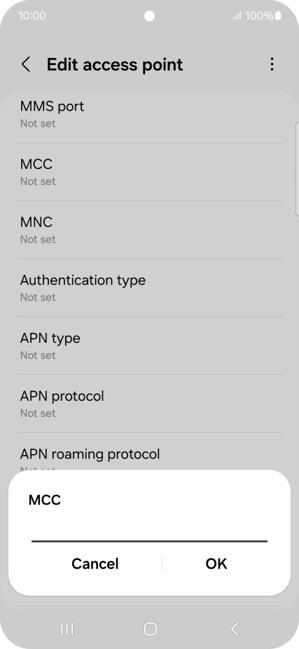 Key in 272 and press OK.