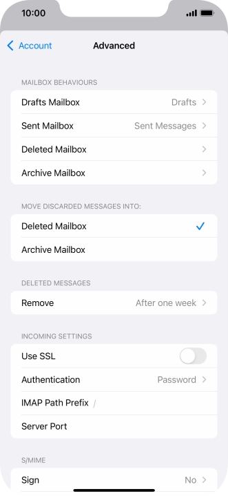 Press Authentication.