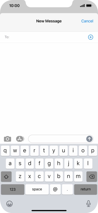 Press To: and key in the first letters of the recipient's name. Press To: and key in the first letters of the recipient's name.