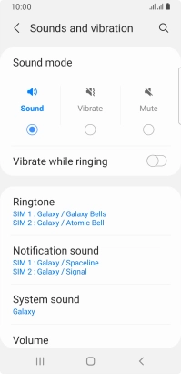 Press Ringtone.