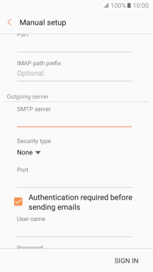 Press the field below Press the field below