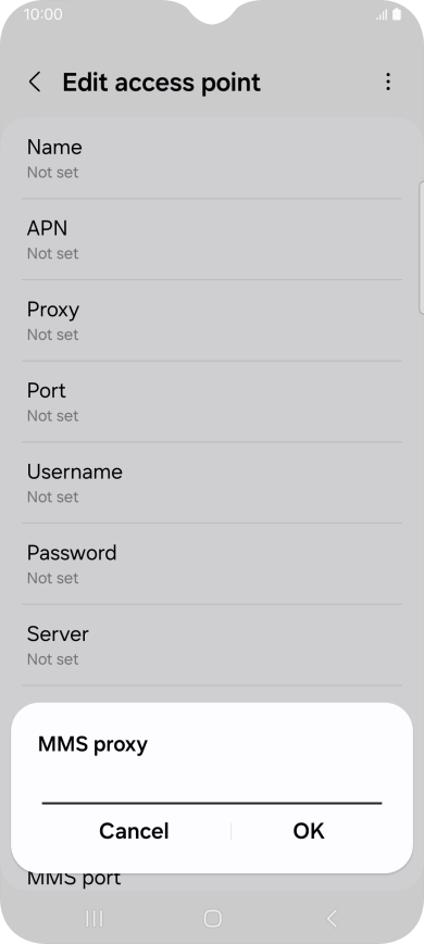 Key in 10.24.59.200 and press OK.