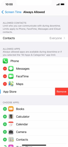 Press Remove. Press Remove.