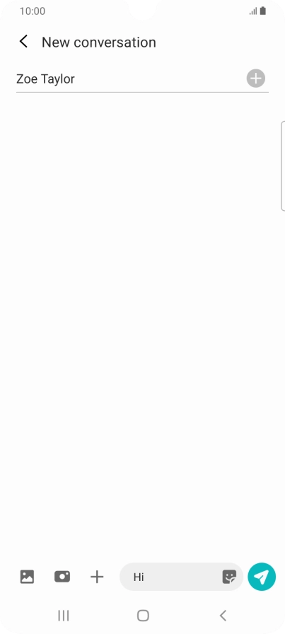 Press the picture icon.