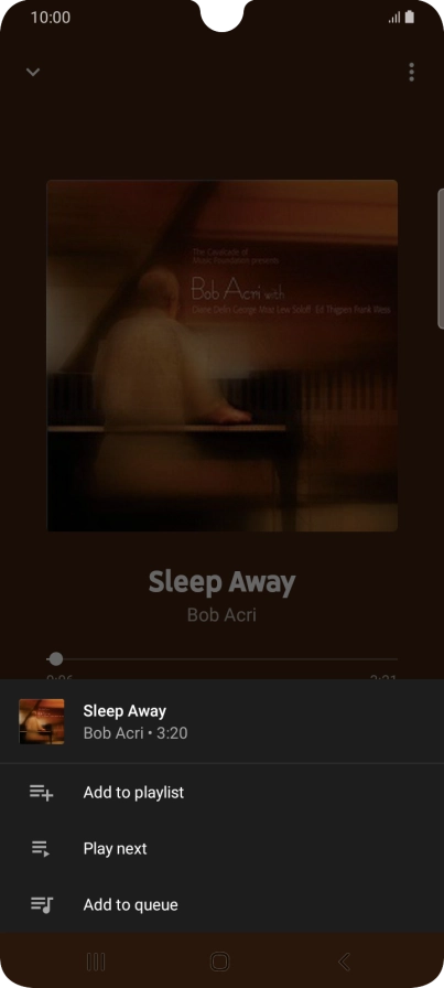 Press Add to playlist.