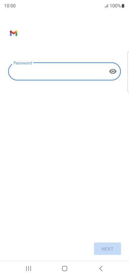 Press the field below 