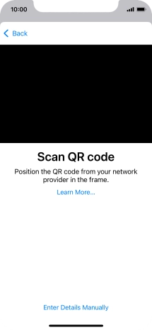 Place the QR code you've received inside the phone camera frame to scan the code. Place the QR code you've received inside the phone camera frame to scan the code.