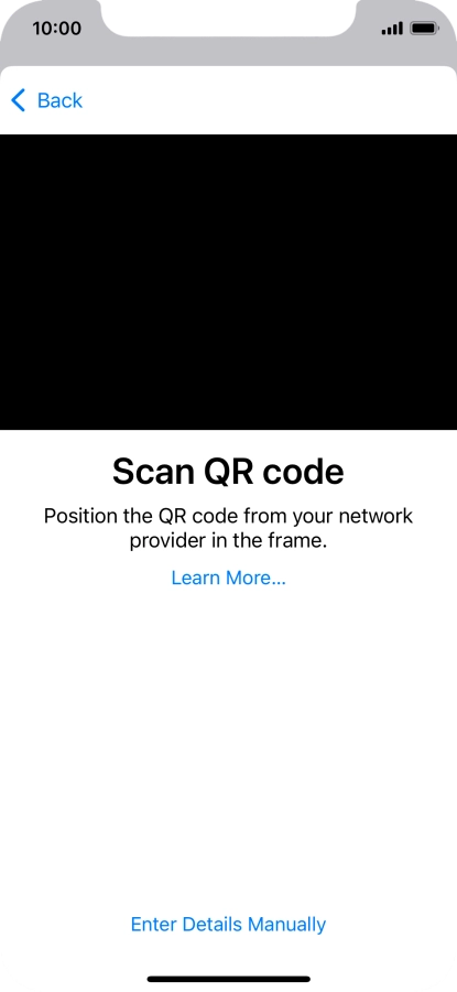 Place the QR code you've received inside the phone camera frame to scan the code. Place the QR code you've received inside the phone camera frame to scan the code.
