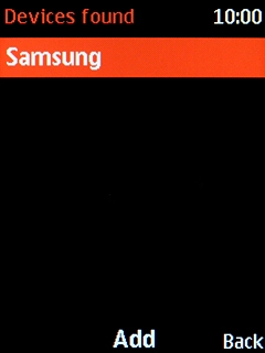 Select the required Bluetooth device and follow the instructions on the screen to pair the device with your phone.