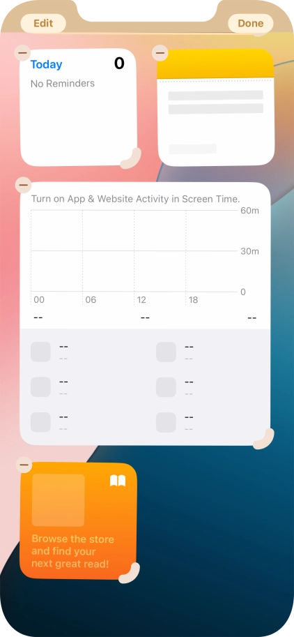 Press Done. Press Done.