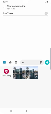 Press From Gallery and go to the required folder.
