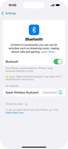 Slide your finger upwards starting from the bottom of the screen to return to the home screen.