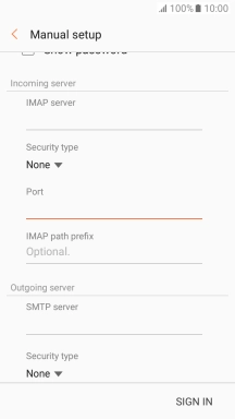 Press the field below Press the field below