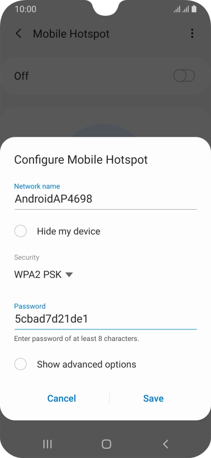 Press Save. Press Save.