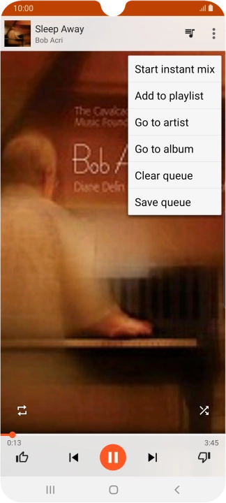 Press Add to playlist.