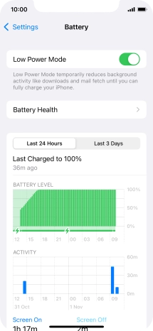 Slide your finger upwards starting from the bottom of the screen to return to the home screen.