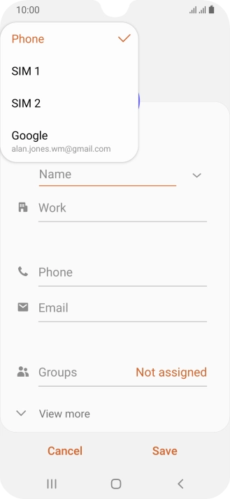 Press Phone.