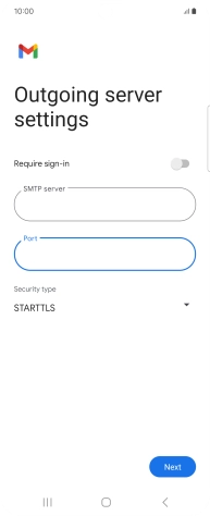 Press the drop down list below 