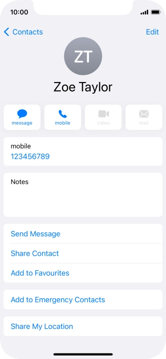 Slide your finger upwards starting from the bottom of the screen to return to the home screen.