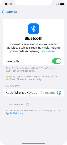 Slide your finger upwards starting from the bottom of the screen to return to the home screen.
