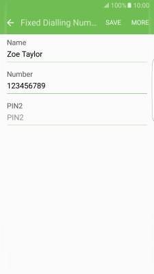 Press PIN2 and key in your PIN2.