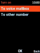 Select To voice mailbox.