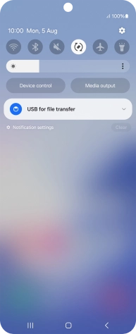 Press the drop down list.