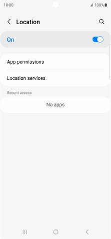 Press App permissions.