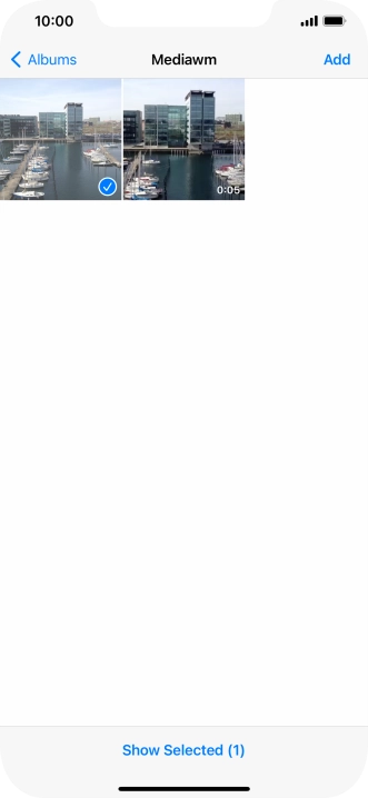 Press Add. Press Add.