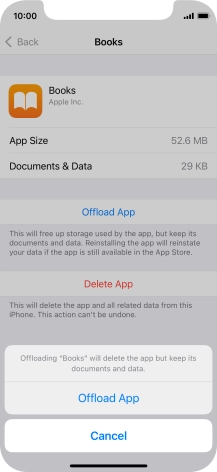 Press Offload App.