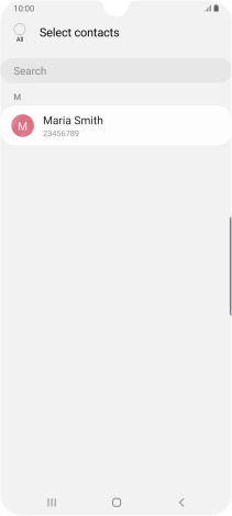 Press the field above 