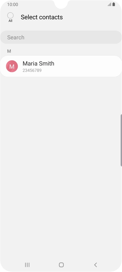 Press the field above 