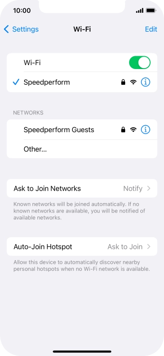 Slide your finger upwards starting from the bottom of the screen to return to the home screen.