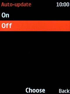 Select On to turn on the function.