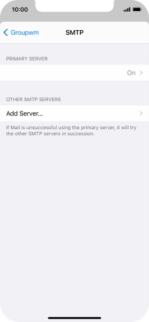 Press the field below 