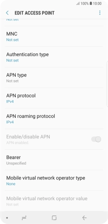 Press the menu icon. Press the menu icon.